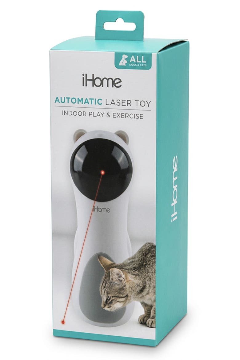 Rotating Automatic Laser Pet Toy, Main, color, CLEAR
