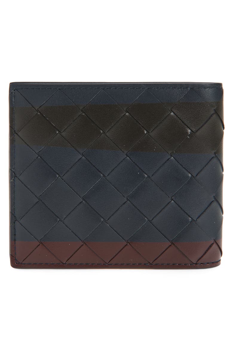 Intrecciato Bifold Wallet, Alternate, color, 4328 MIDNIGHT