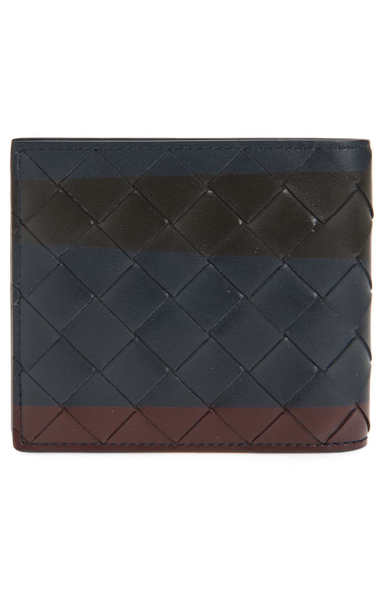 Bottega Veneta Intrecciato Bifold Wallet, Alternate, color, 4328 Midnight