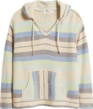 Rip Curl Revival Stripe Knit Poncho