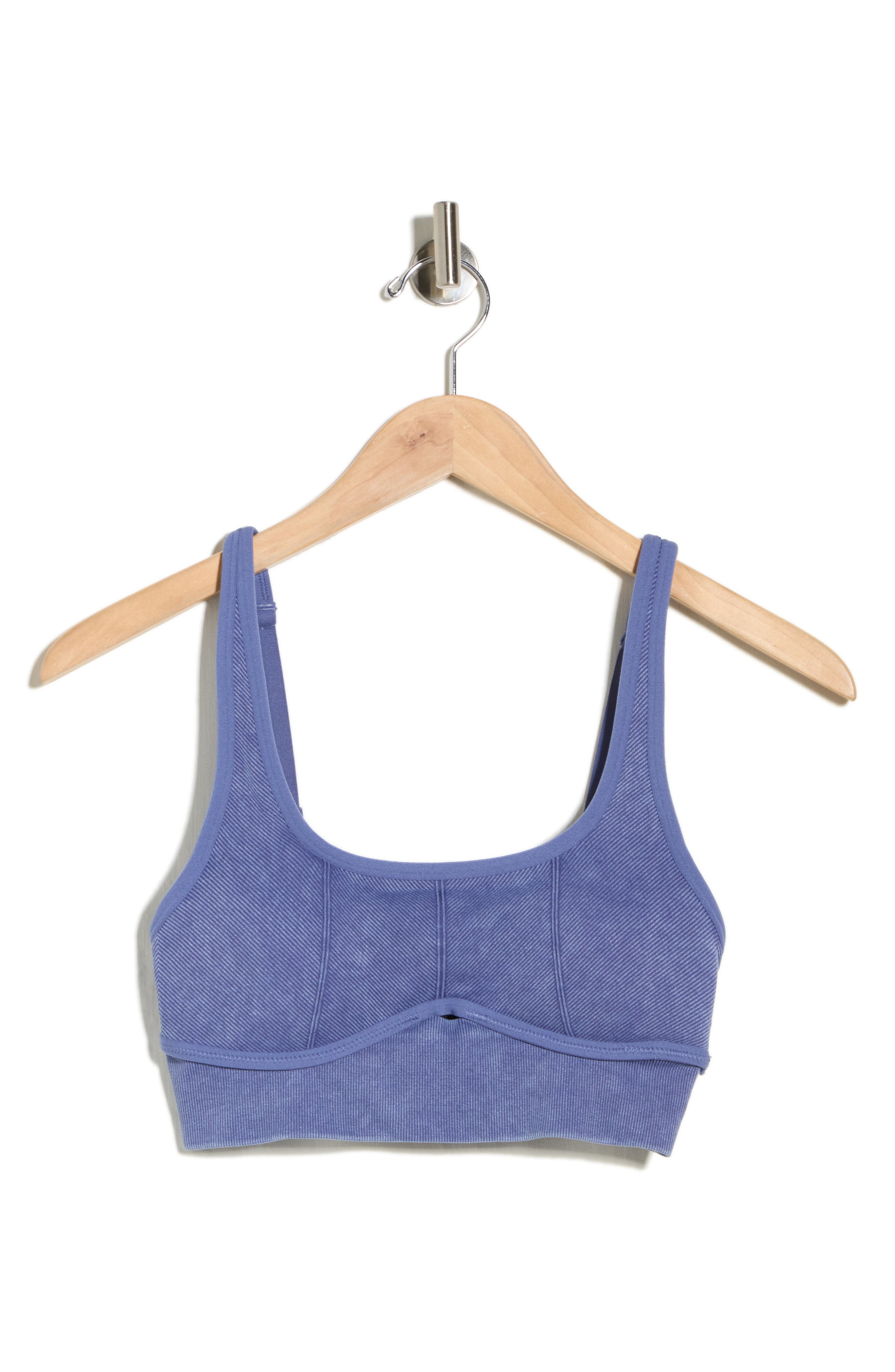 YOGALICIOUS Mystic Stone Washed Ribbed Sports Bra