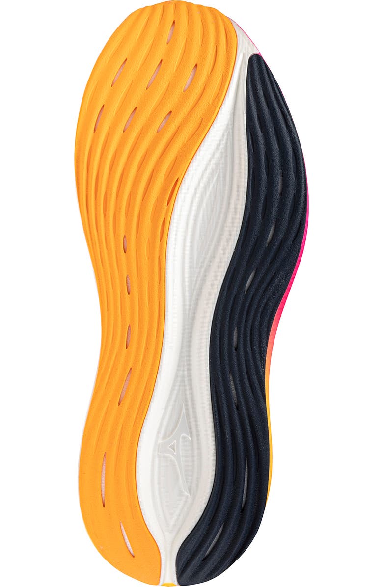 Mizuno Neo Zen Running Shoe, Alternate, color, Hanabi White-Tang Orange