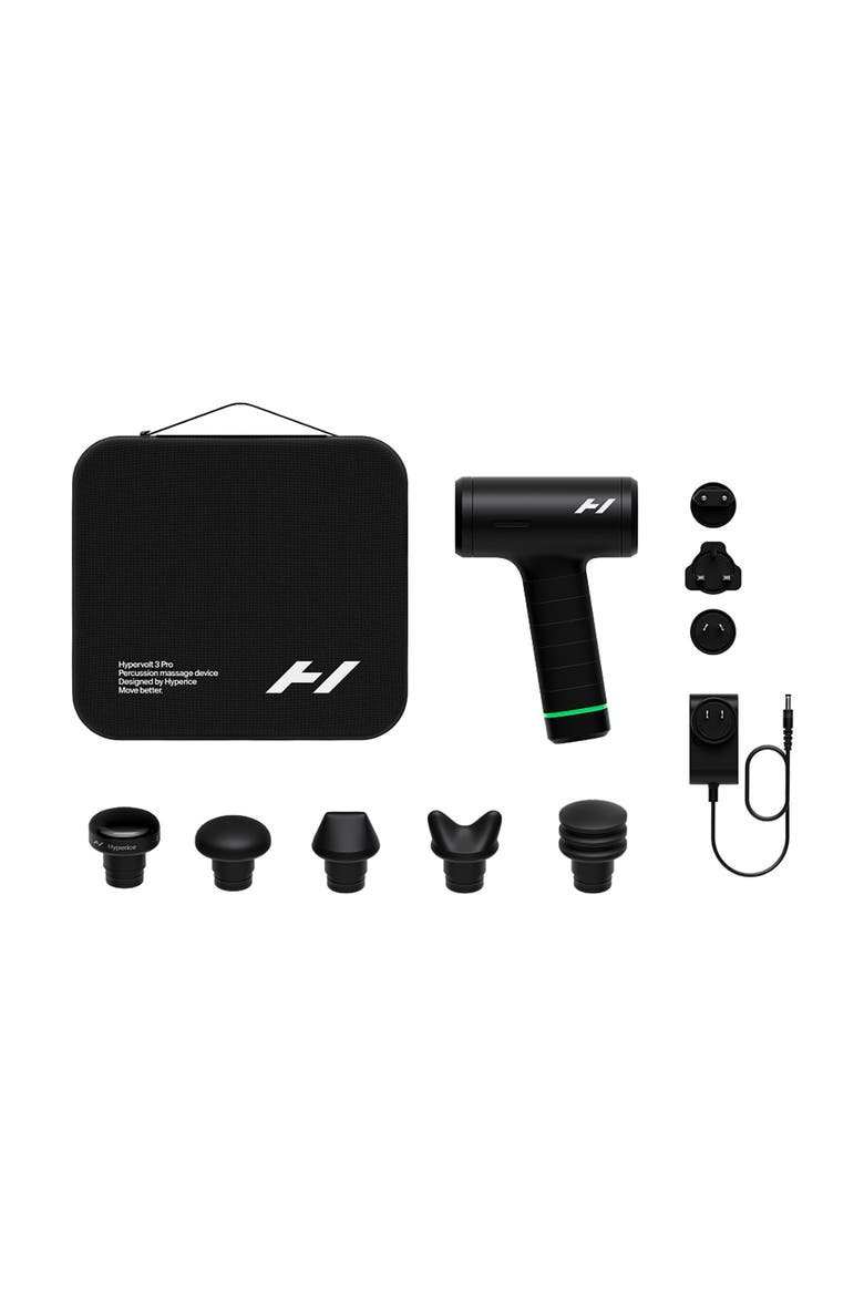 Hypervolt 3 Pro Percussion Massage Device, Alternate, color, BLACK