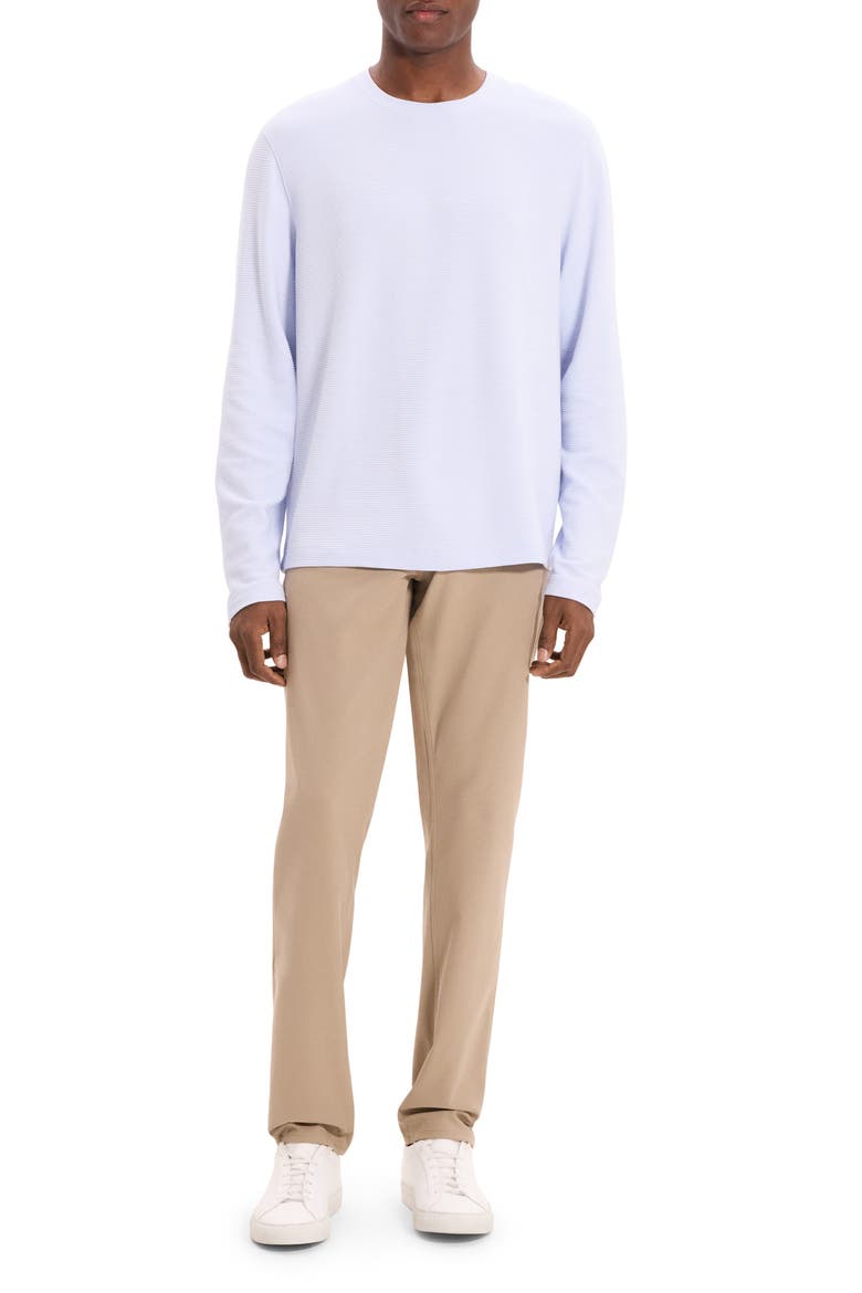 Delroy Textured Long Sleeve T-Shirt, Alternate, color, OLYMPIC