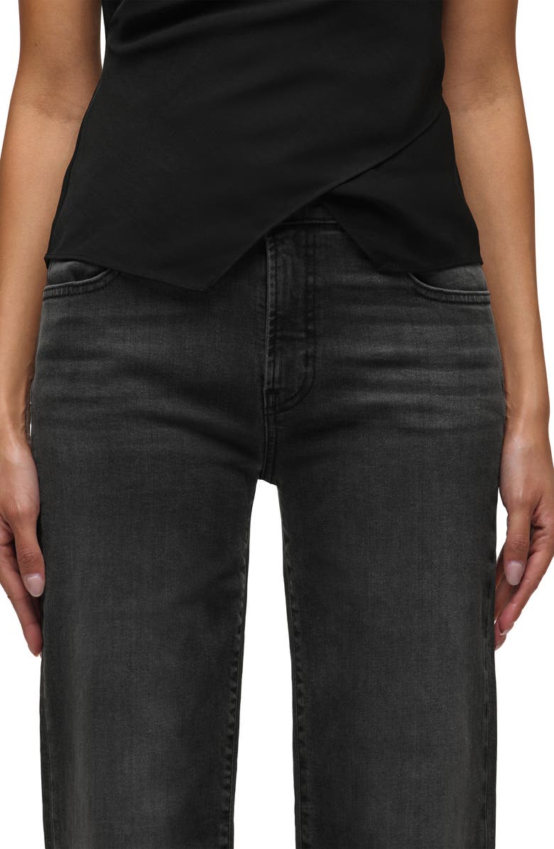 Hudson Jeans Rosalie High Waist Wide Leg Jeans, Alternate, color, Austen