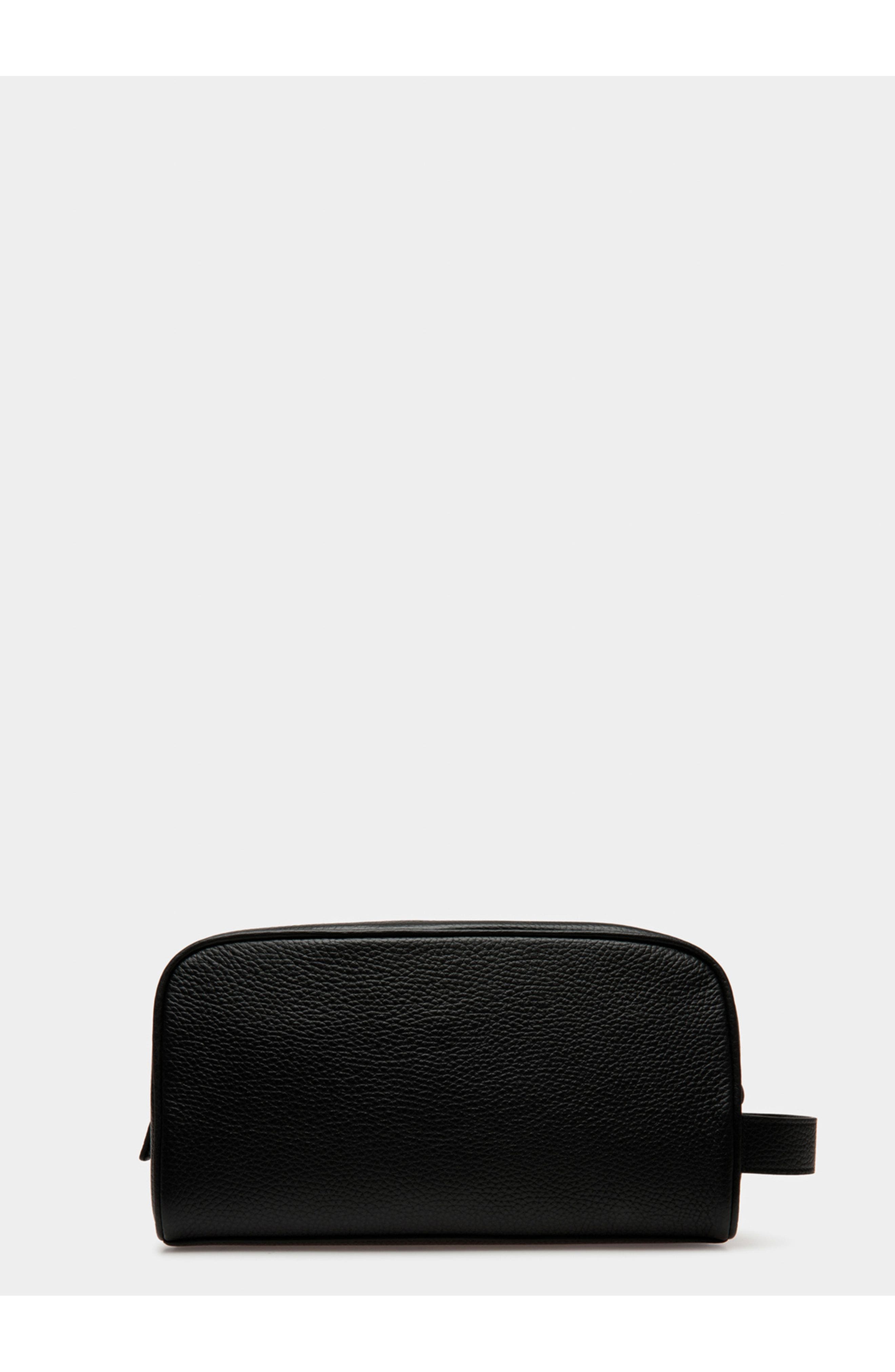 Bally Ribbon Necessaire, Alternate, color, Black