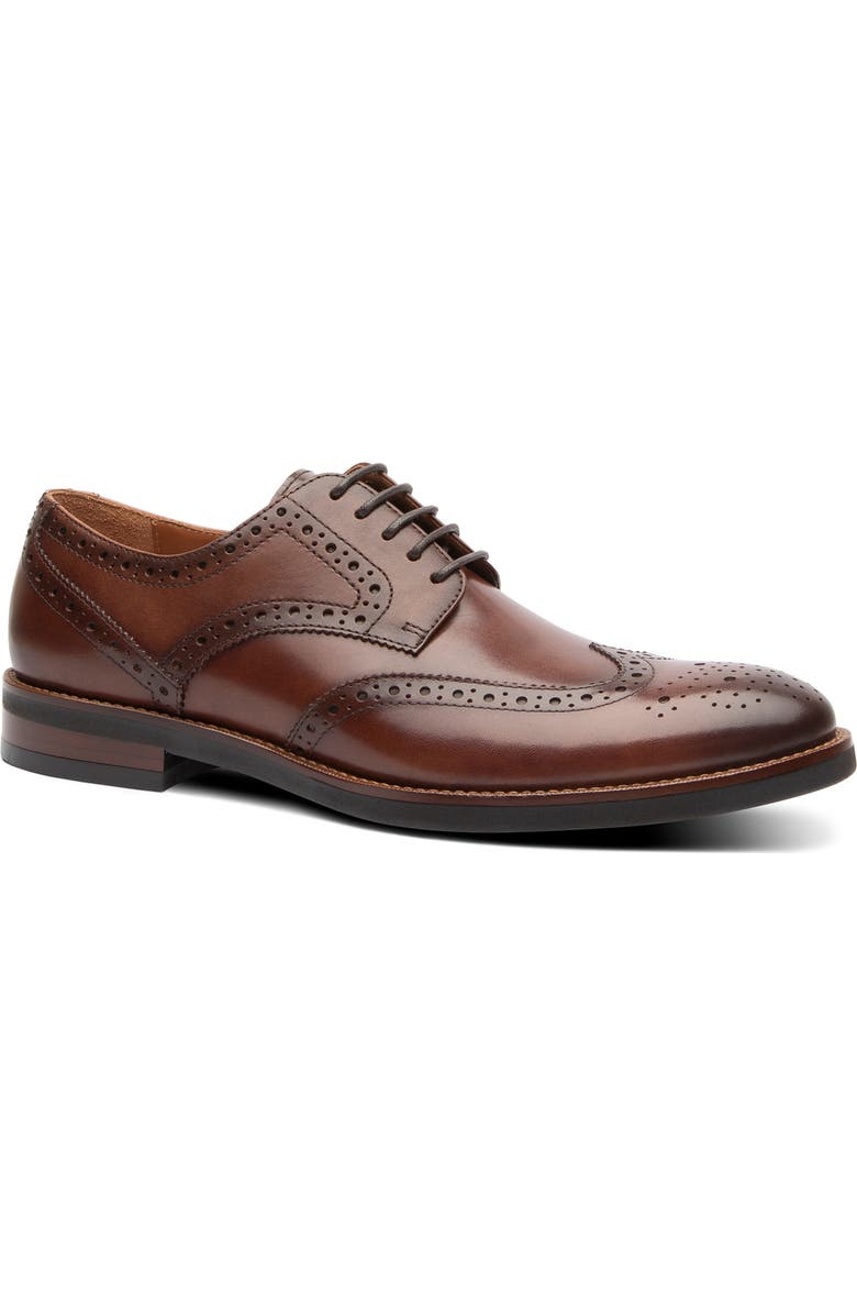 Gordon Rush Concord Wingtip Derby, Main, color, Whiskey