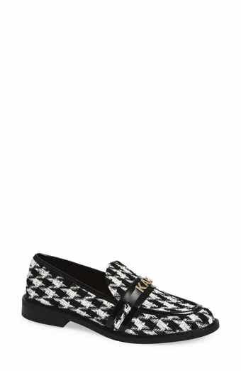 KARL LAGERFELD PARIS Rainn Houndstooth Loafer