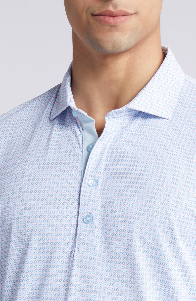 johnnie-O Gilbert Neat Performance Golf Polo, Alternate, color, 