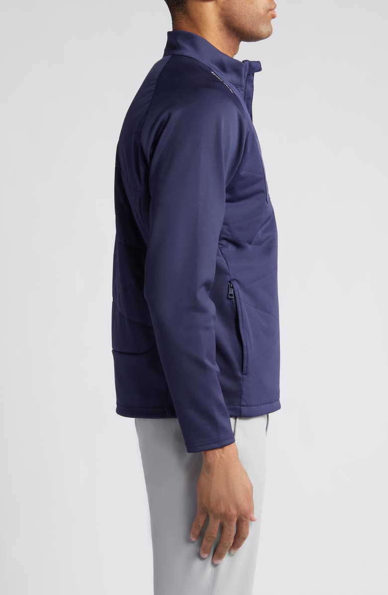 Peter Millar Merge Water Resistant Hybrid Jacket, Alternate, color, Navy