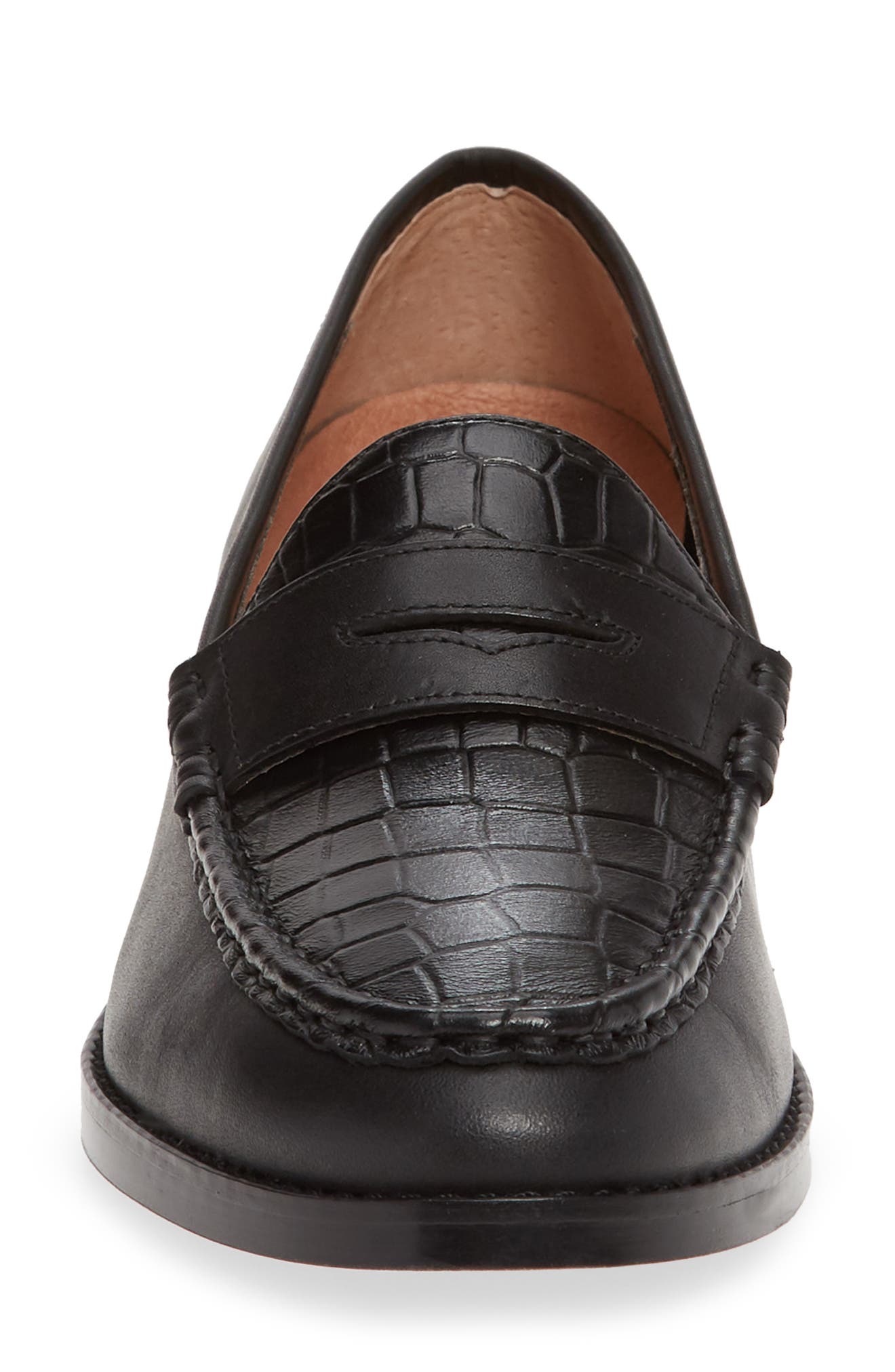 Waverly Loafer, Alternate, color, BLACK SNAKE PRINT
