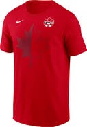 Nike Men's Nike Red Canada Soccer Maple Leaf T-Shirt