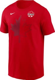 Nike Men's Nike Red Canada Soccer Maple Leaf T-Shirt
