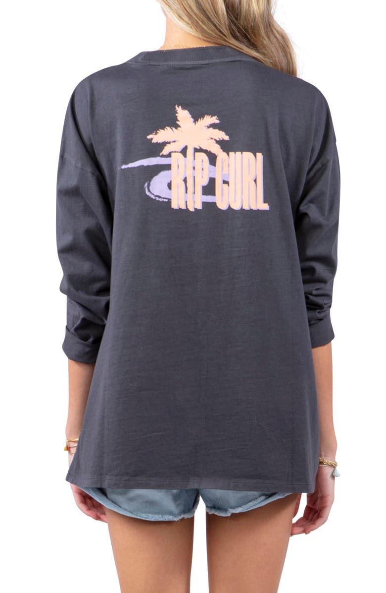 Rip Curl Twin Fin Long Sleeve Graphic Tee, Alternate, color,