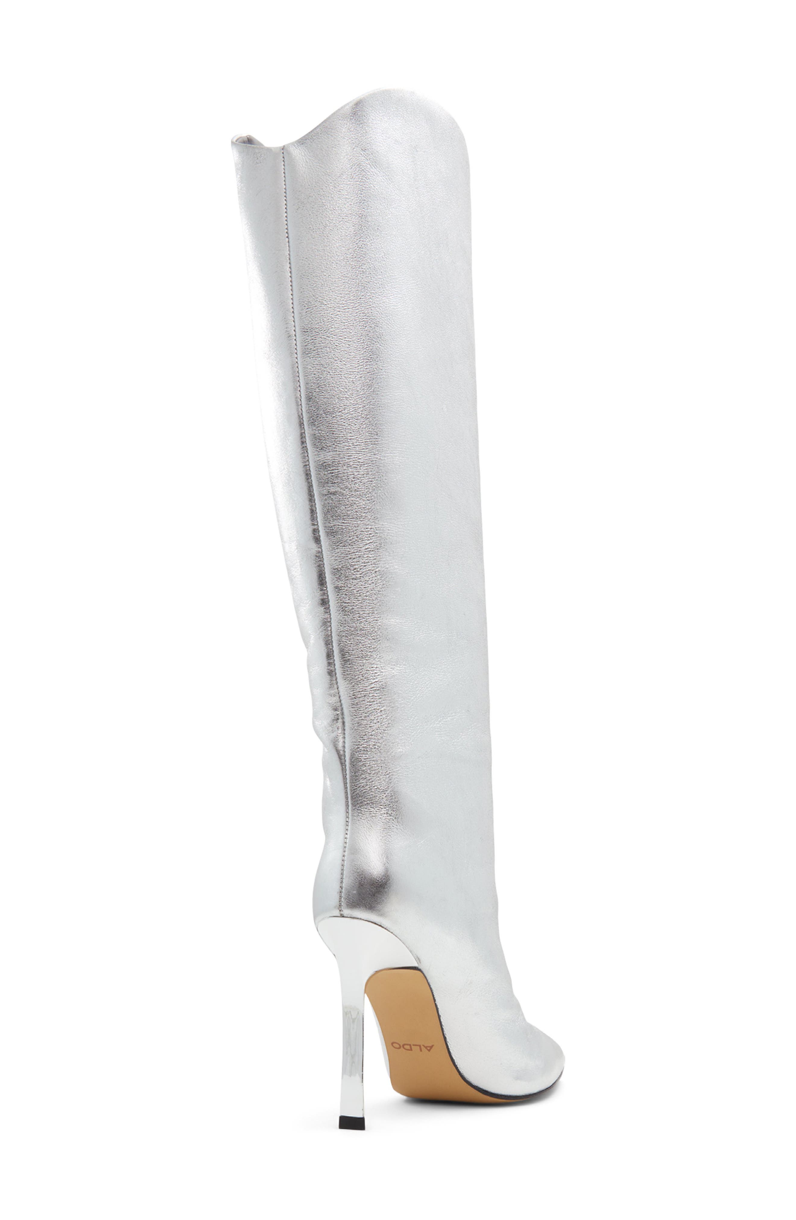 ALDO Devondra Pointed Toe Knee High Boot, Alternate, color, 