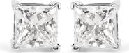 Haus of Brilliance 14K White Gold 1 1/2 Cttw Diamond Solitaire Stud Earrings