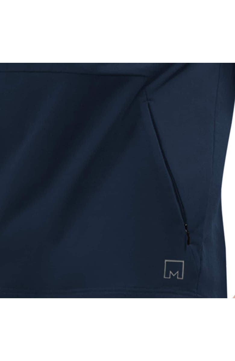 MSX BY MICHAEL STRAHAN Men's MSX by Michael Strahan Navy New England Patriots Relay Sleeveless Pullover Hoodie, Alternate, color, 