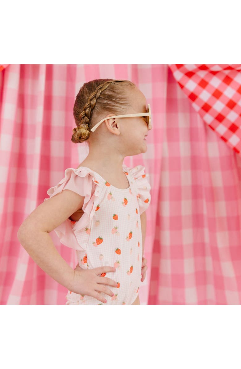 Sweet Wink Berry Cute Bathing Suit, Alternate, color, Pink