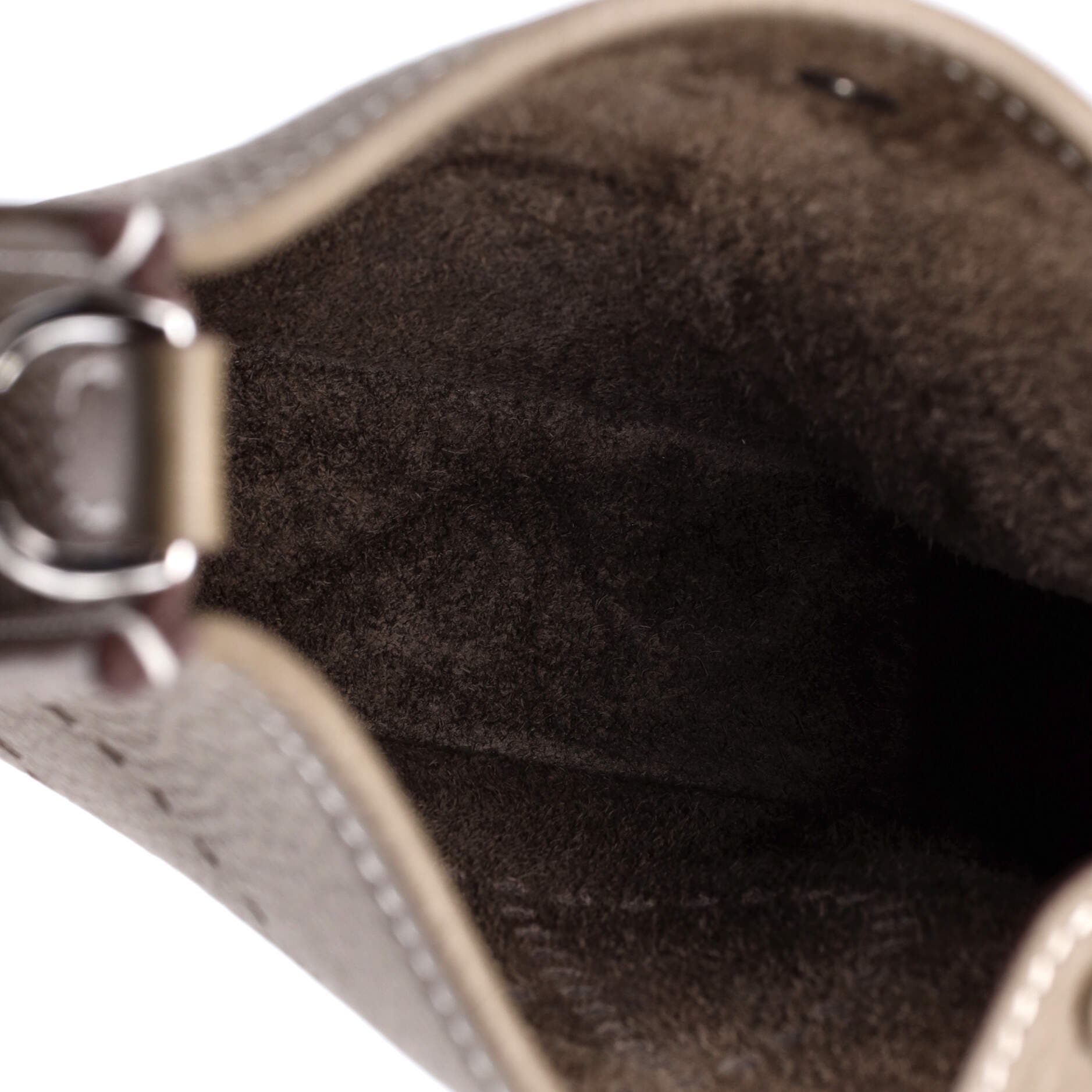 Pre-Owned Hermes Evelyne Bag Gen III Clemence TPM, Alternate, color, Etoupe