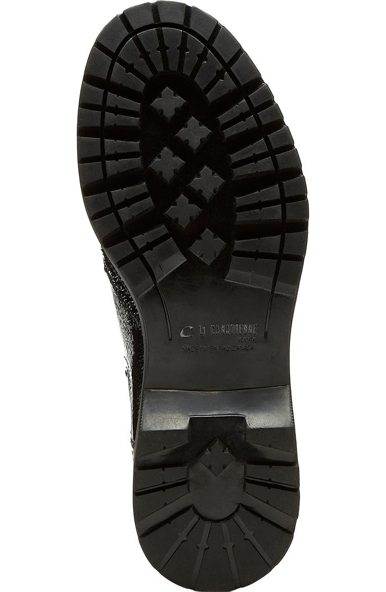 La Canadienne Hansel Wingtip Waterproof Chelsea Boot, Alternate, color, Black Patent Leather