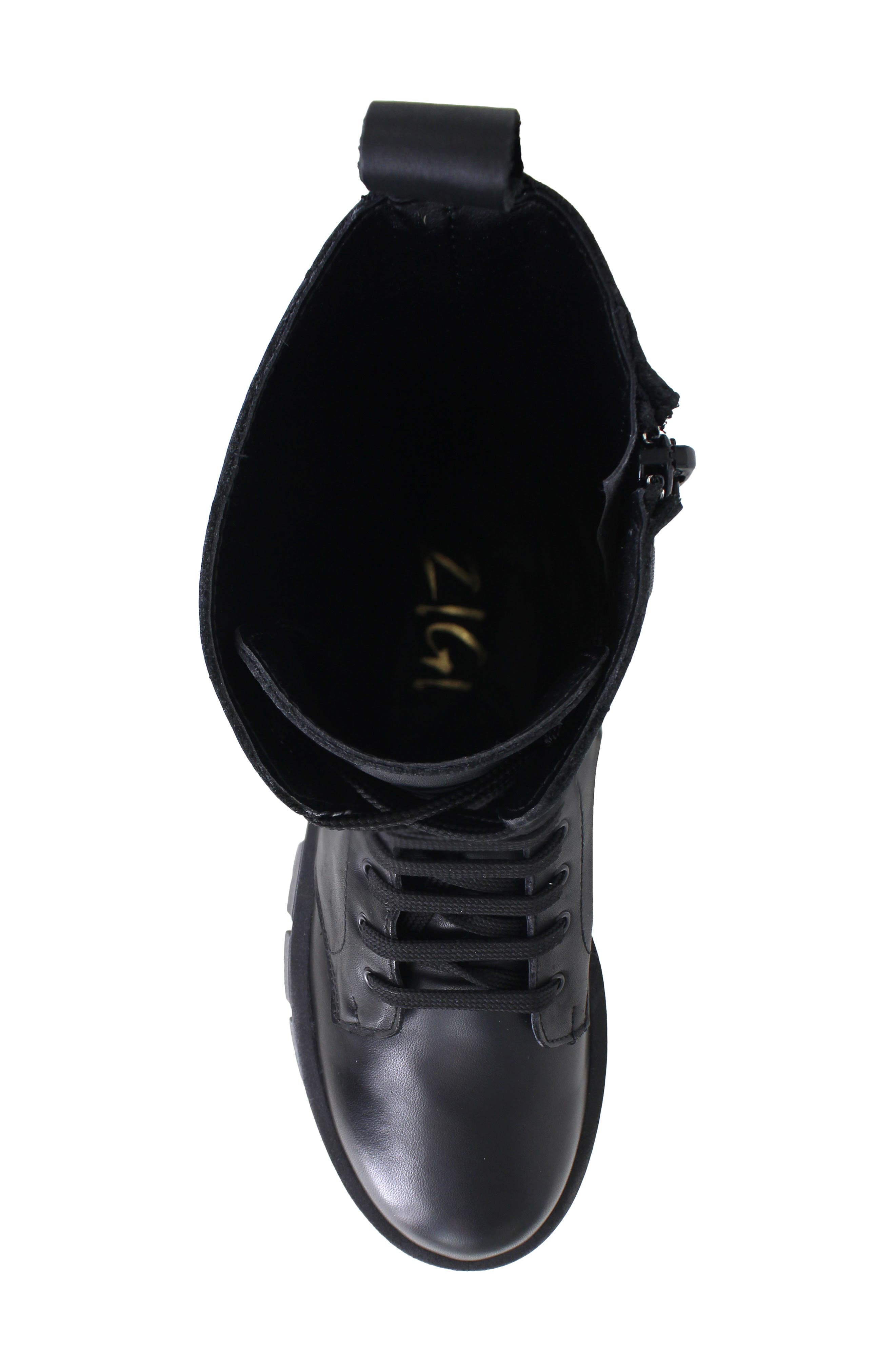ZIGI Shainel Waterproof Combat Boot, Alternate, color, Black