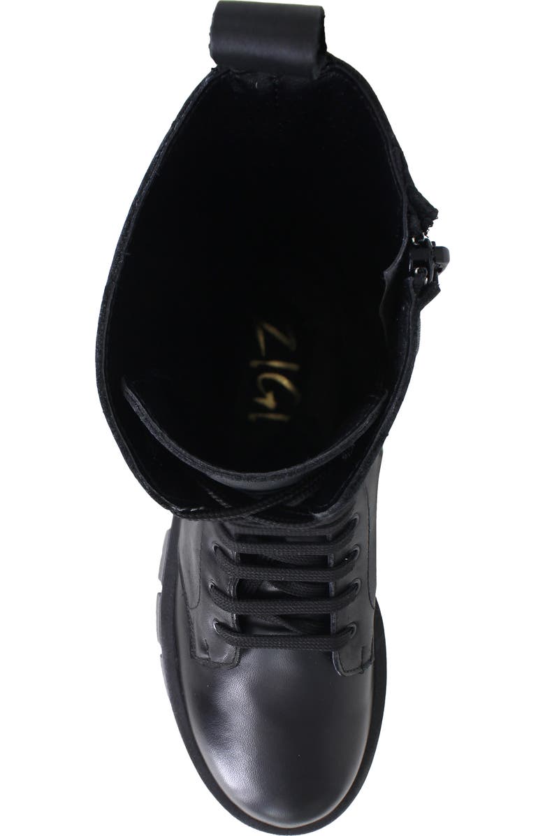 ZIGI Shainel Waterproof Combat Boot, Alternate, color, Black