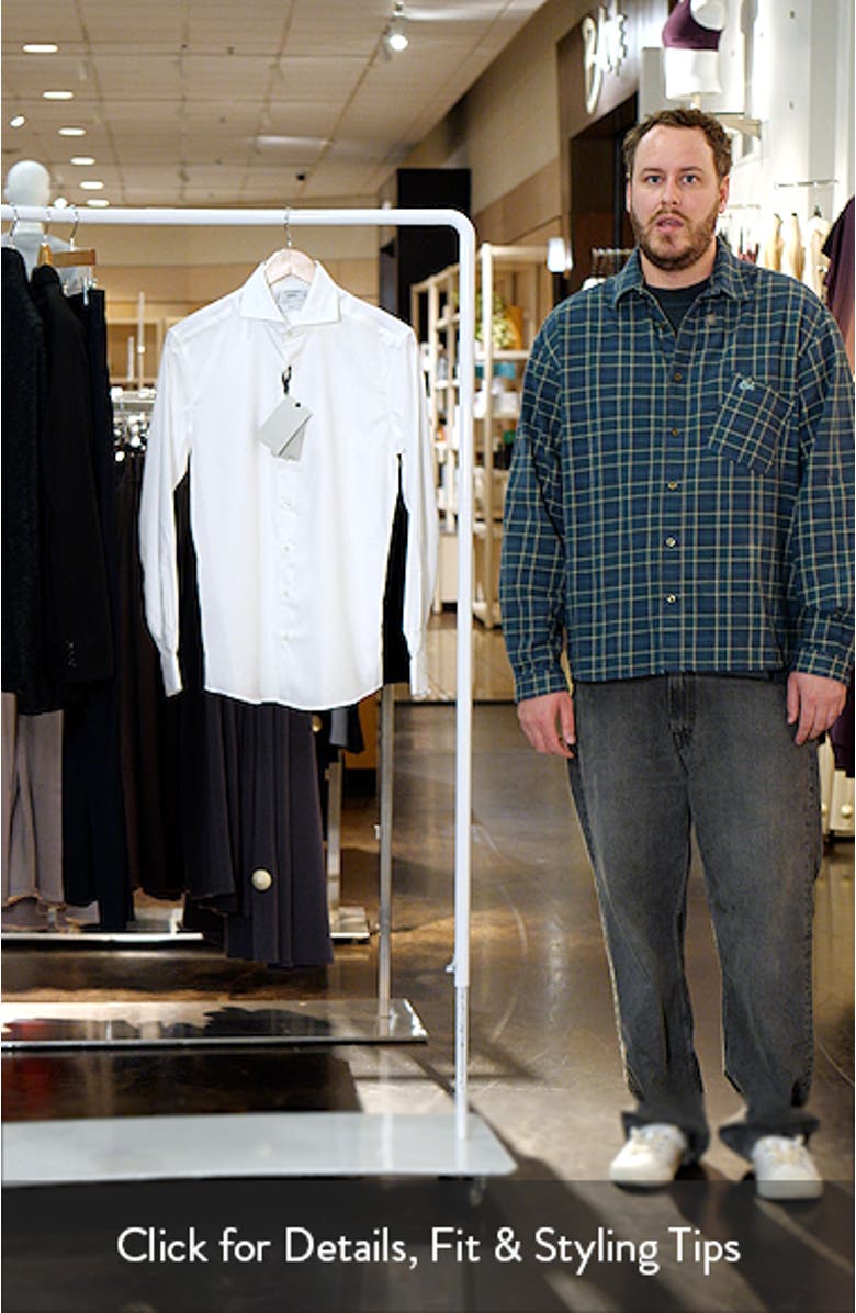 Slim Fit Cotton Button-Up Shirt, sales video thumbnail