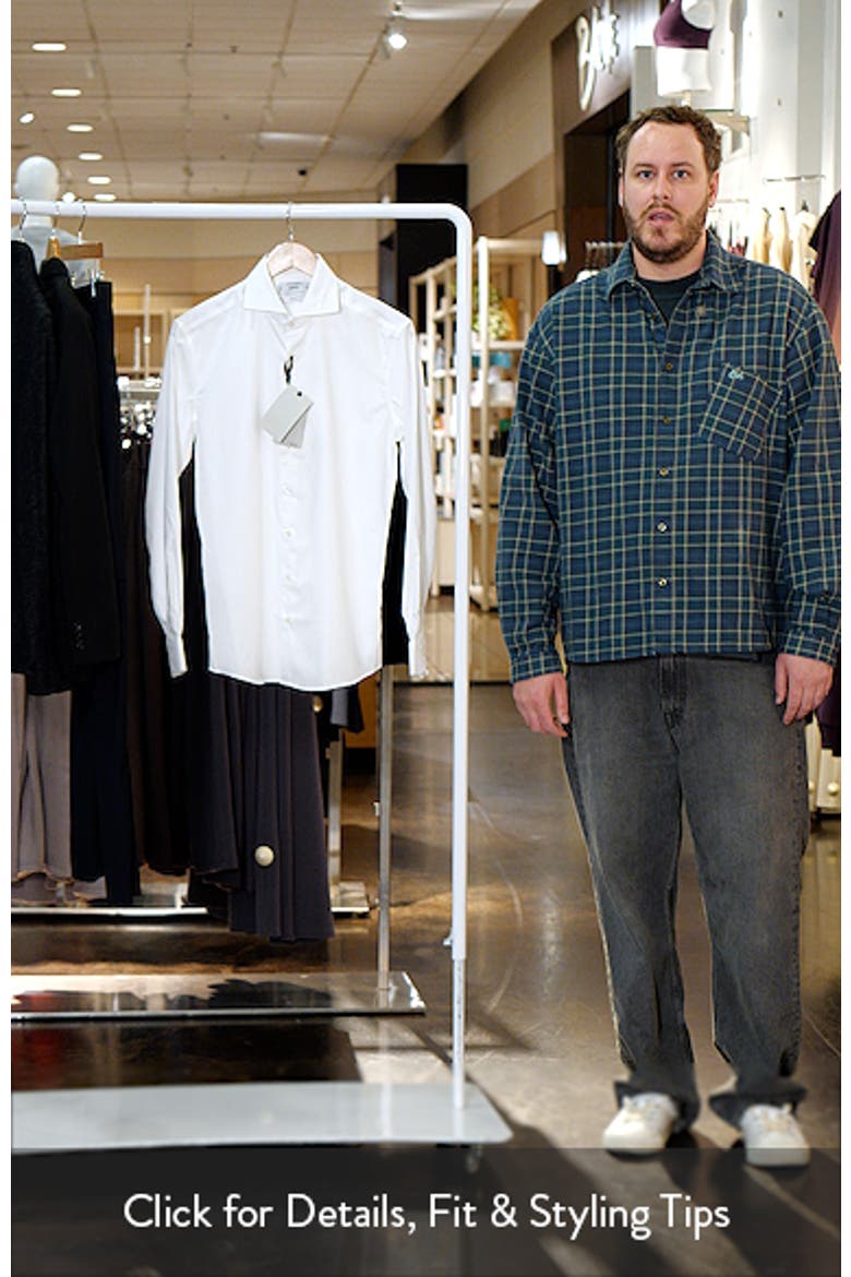Slim Fit Cotton Button-Up Shirt video