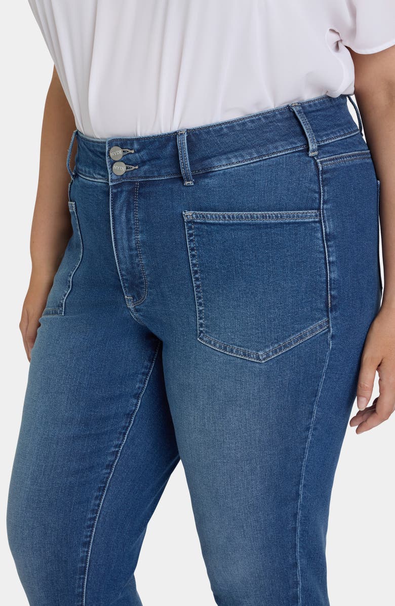 NYDJ Margot Utility Pocket Crop Girlfriend Jeans, Alternate, color, Lake Notre-Dame