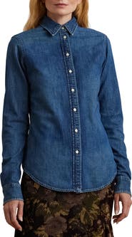 Lauren Ralph Lauren Classic Fit Denim Shirt