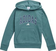 adidas Kids' Varsity Logo Fleece Pullover Hoodie