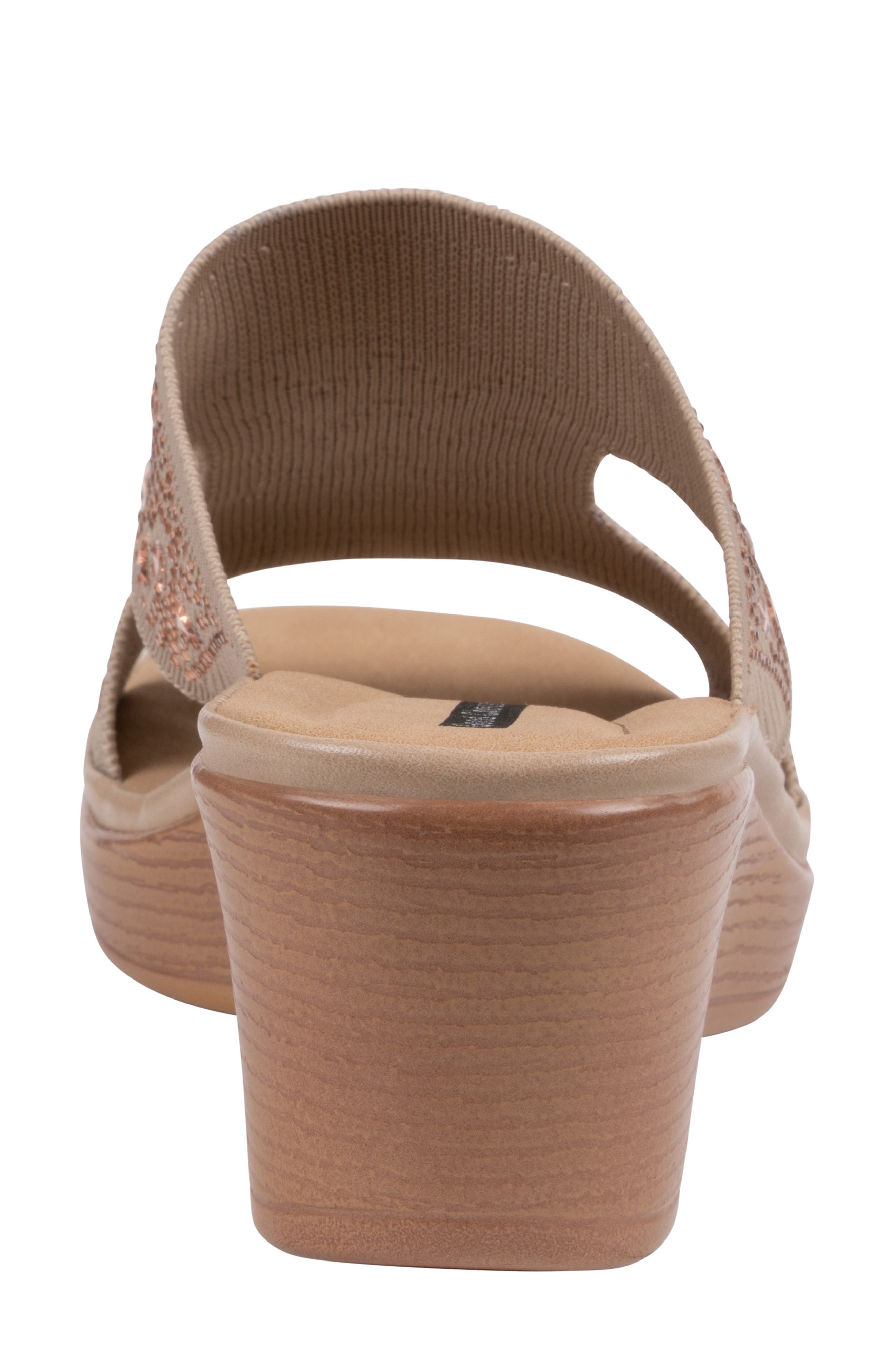 GOOD CHOICE NEW YORK Jaeya Wedge Sandal, Alternate, color, Beige