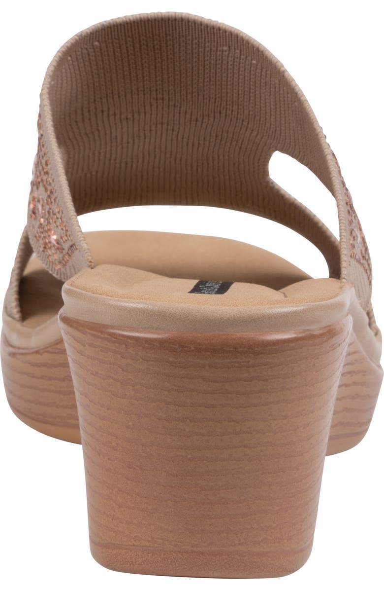 GOOD CHOICE NEW YORK Jaeya Wedge Sandal, Alternate, color, Beige