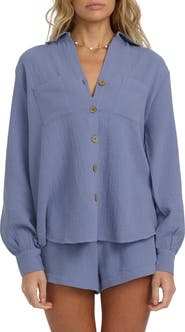 Billabong Swell Gauze Button-Up Shirt