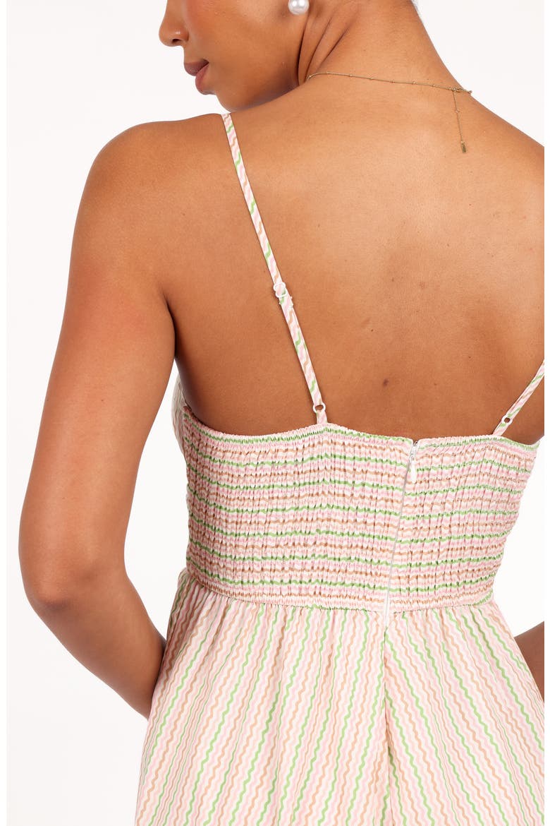Yasmin Sleeveless Dress, Alternate, color, WAVE STRIPE