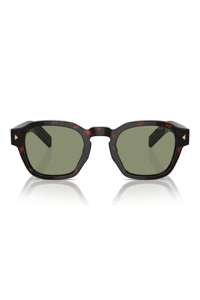 53mm Polarized Phantos Sunglasses, Main, color, GREEN