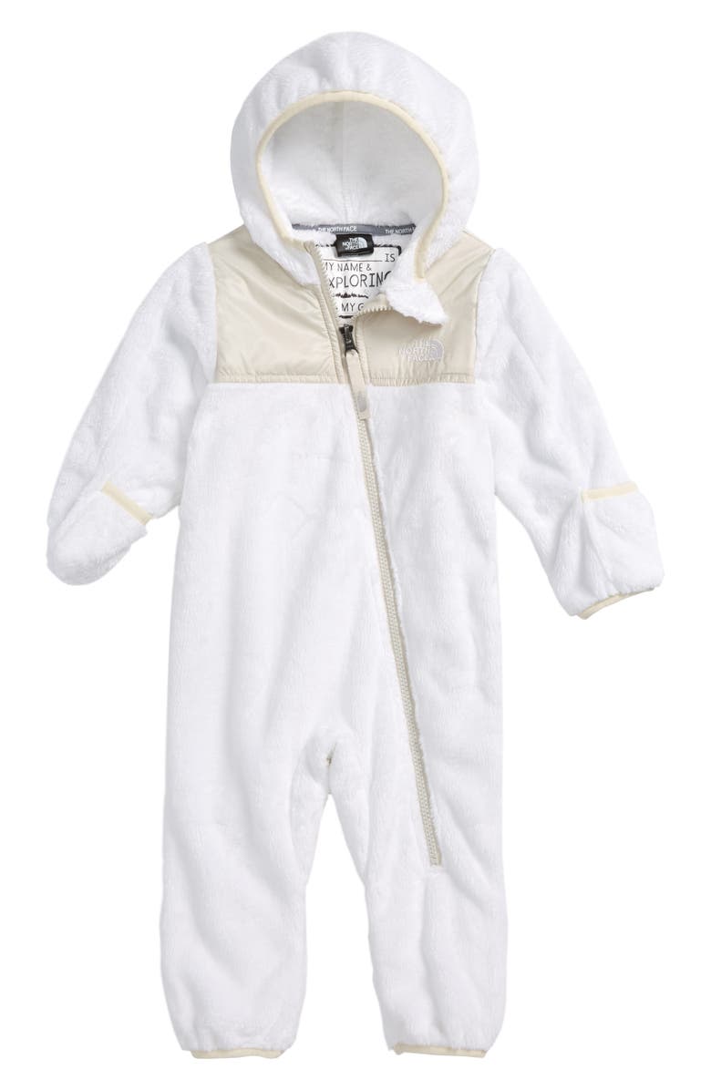 The North Face Oso Hooded Fleece Romper, Main, color, 