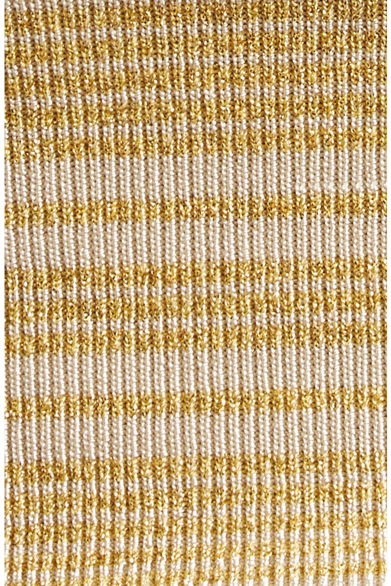 Ruched Metallic Tube Top, Alternate, color, GOLD TONES