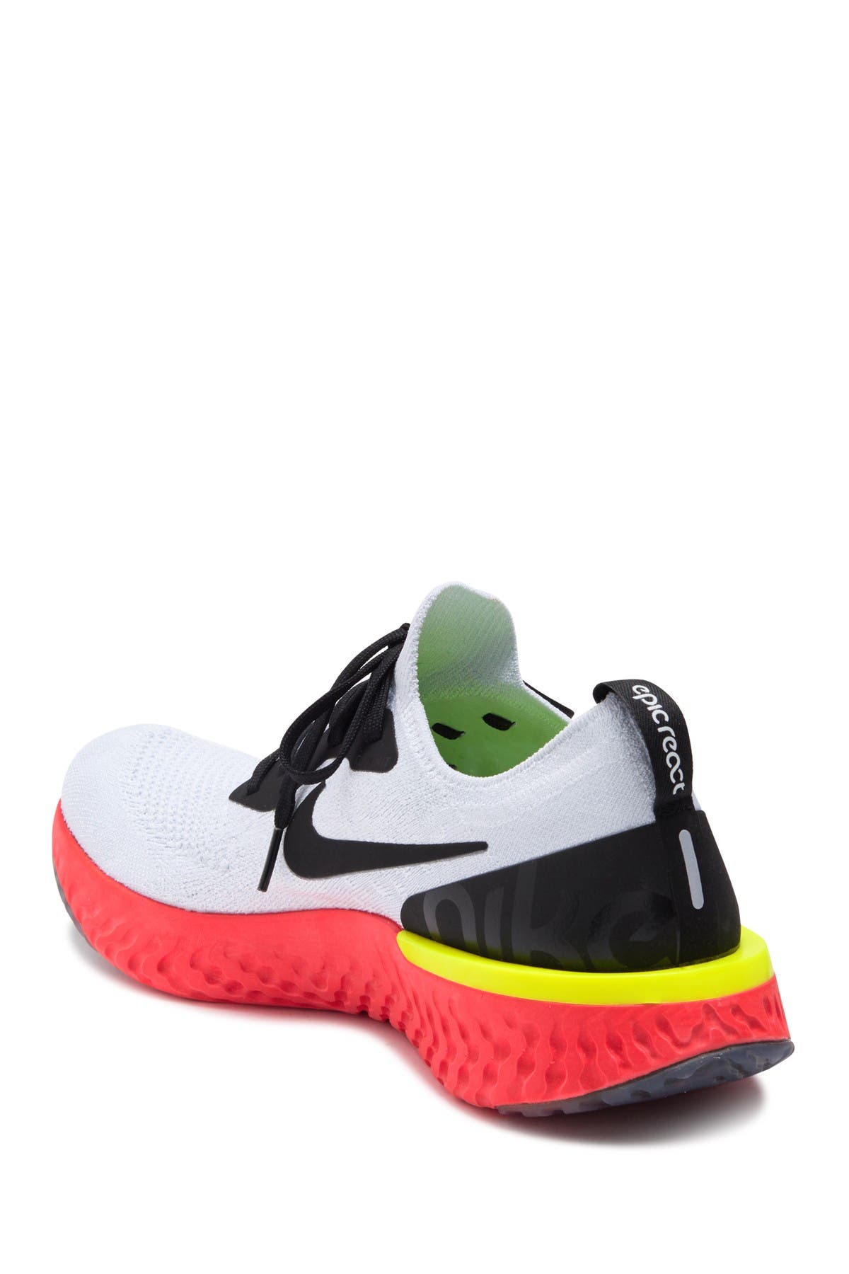 Nike Epic React Flyknit Running Shoe, Alternate, color, 