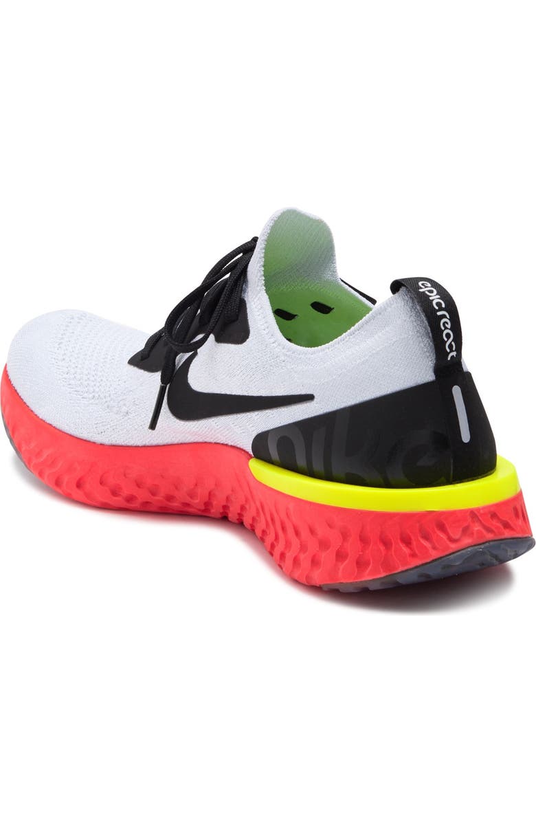Nike Epic React Flyknit Running Shoe, Alternate, color,