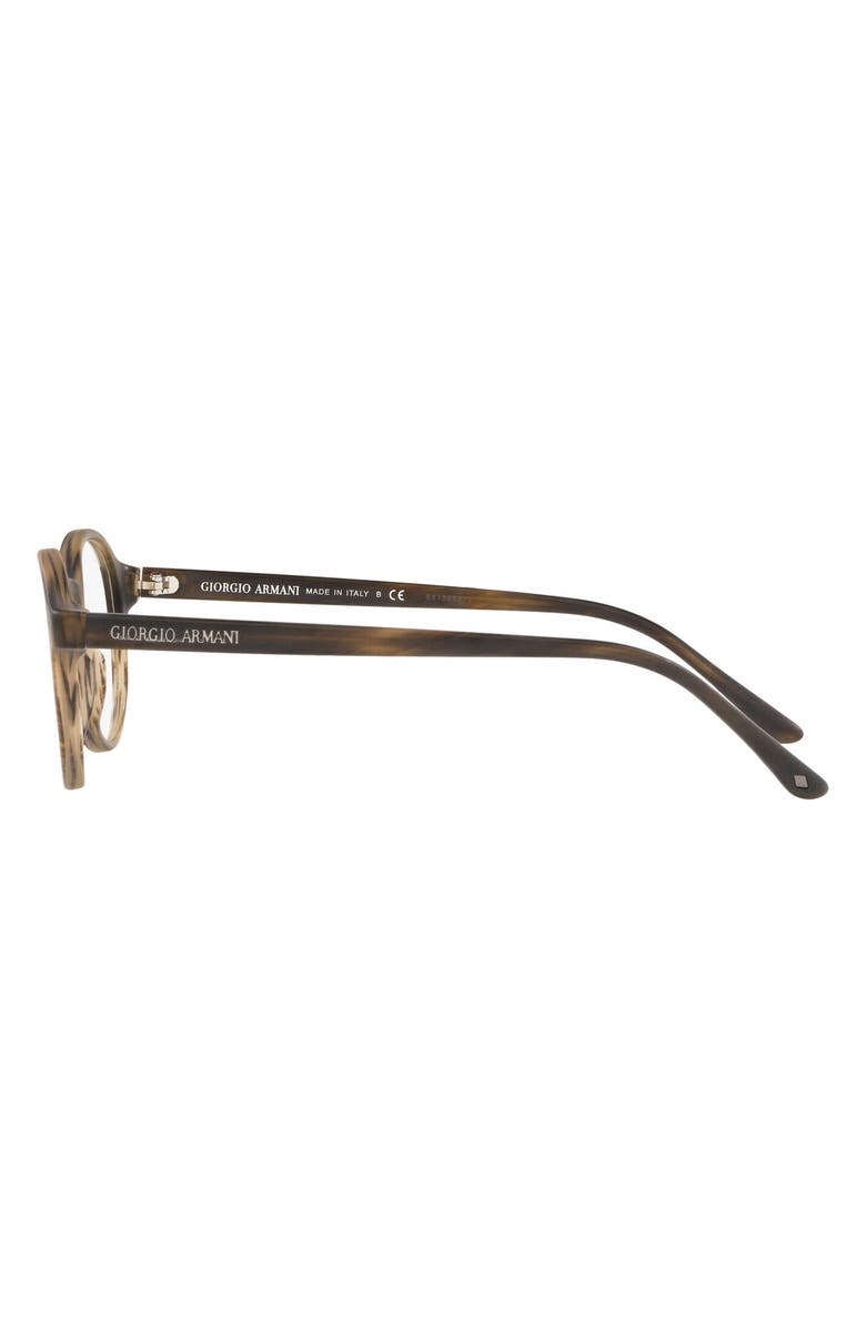 Giorgio Armani Girorgio Armani 47mm Round Optical Glasses, Alternate, color,