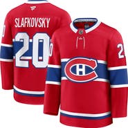 FANATICS Men's Fanatics Juraj Slafkovsky Red Montreal Canadiens Premium Jersey