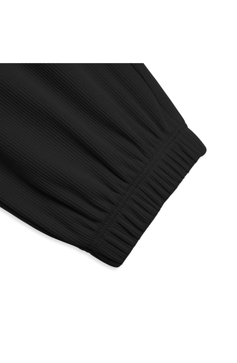 TomboyX Rib Drawstring Jogger, Alternate, color, Black