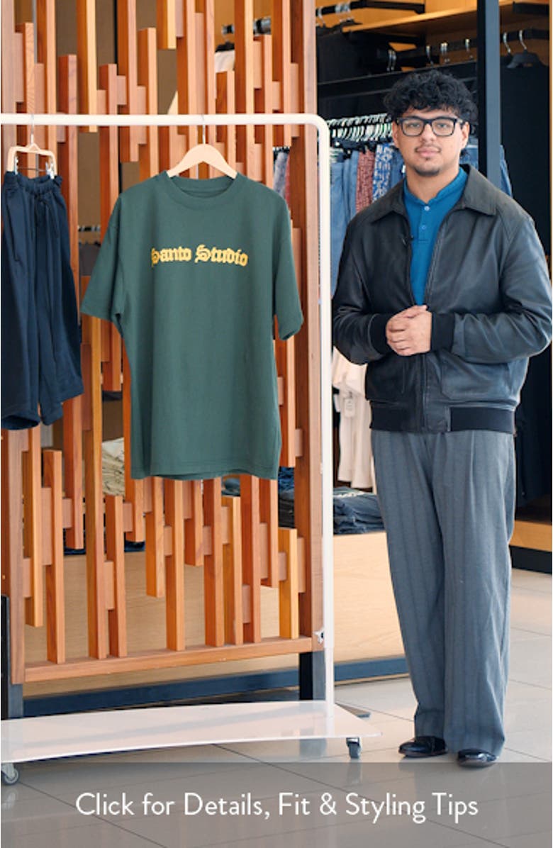 Old English Cotton Graphic T-Shirt, sales video thumbnail