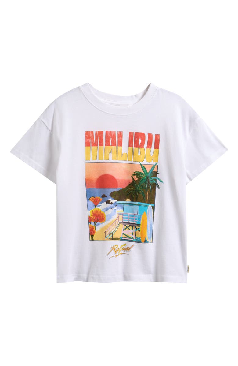 Rip Curl Kids' Hayley Graphic Cotton T-Shirt, Main, color, 