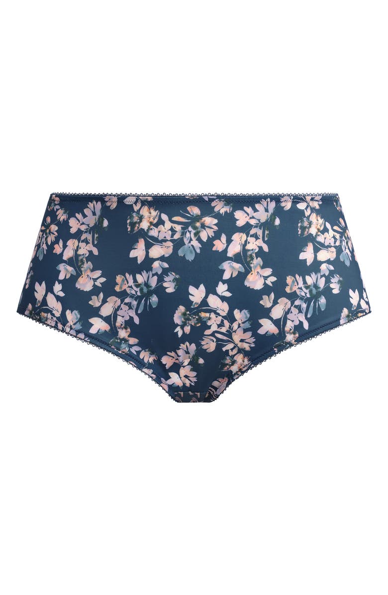 Goddess Kayla Briefs, Alternate, color, Teal Blossom