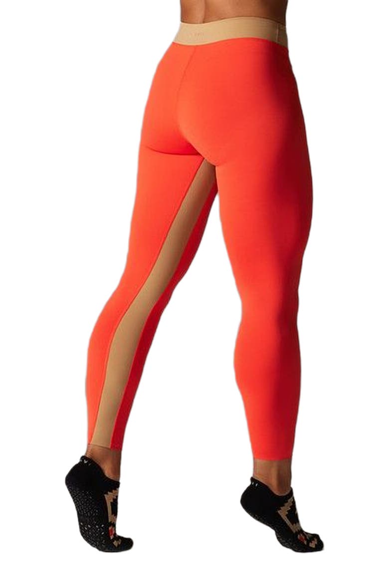 Mid Rise 7/8 Legging, Alternate, color, MAGMA/CAMEL