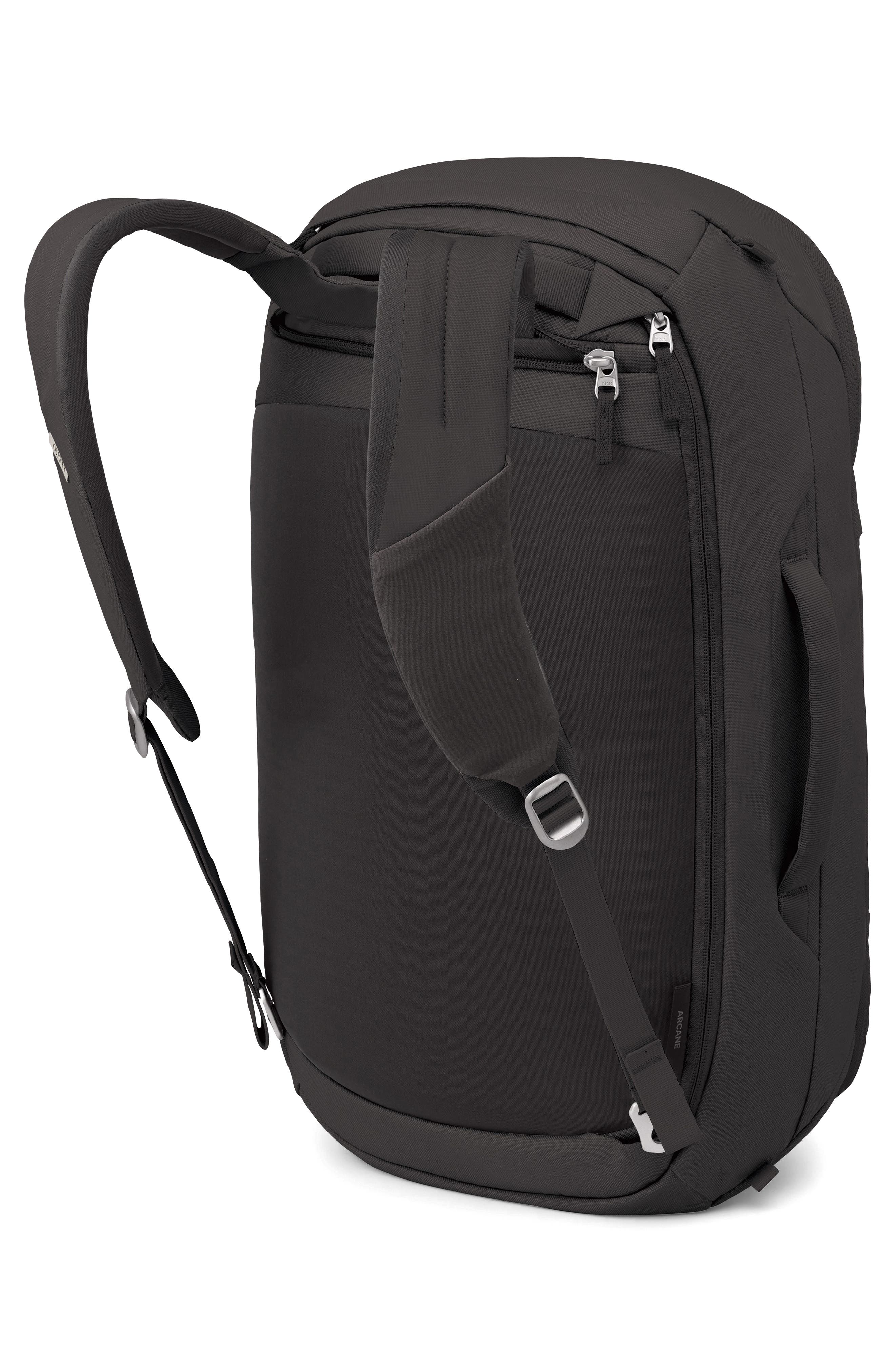 Osprey Arcane Duffel Backpack, Alternate, color, Black