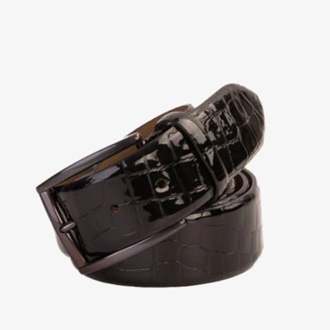 The Cordova Patent Leather Belt