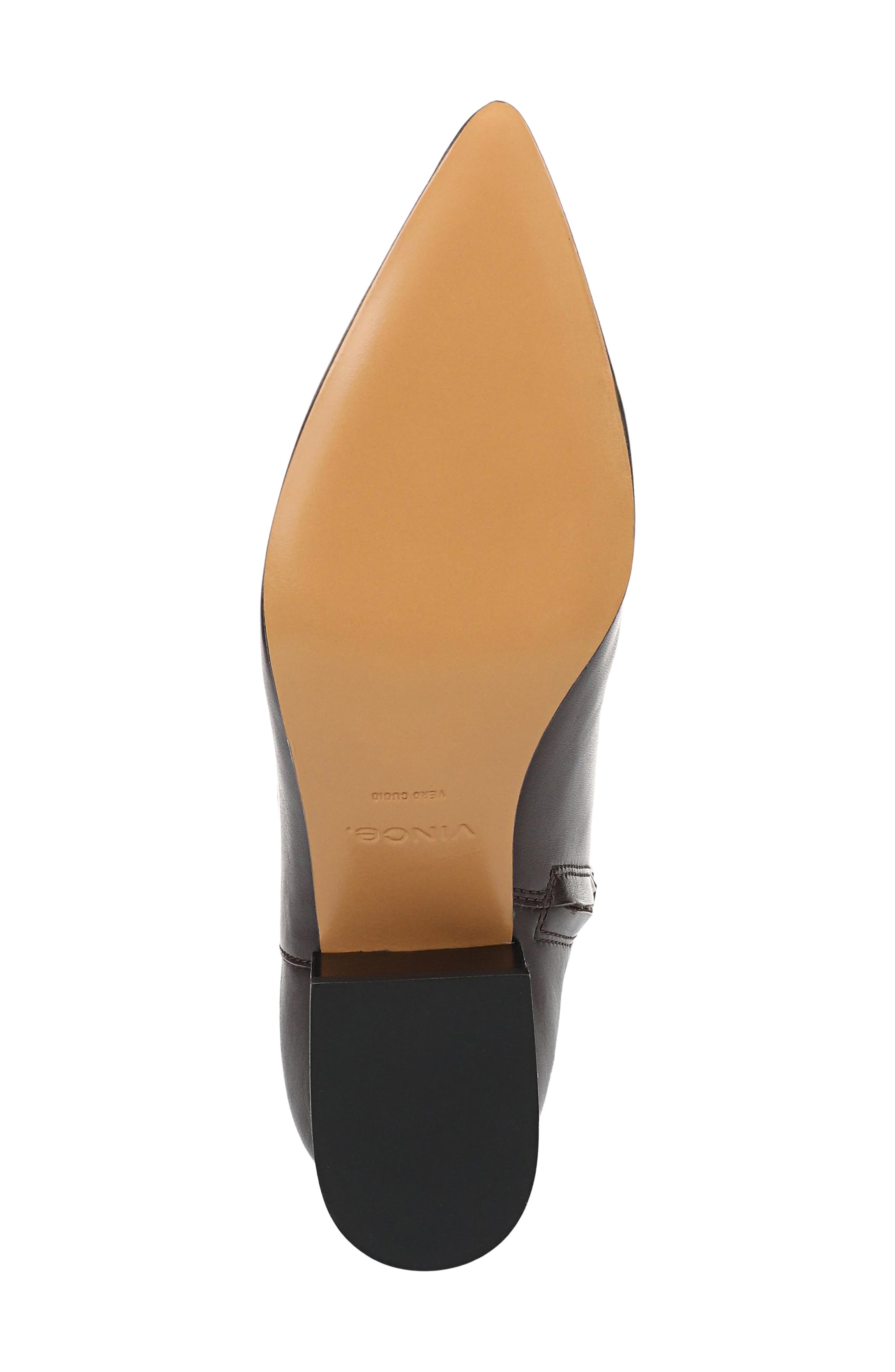 Adan Tall Leather Boot, Alternate, color, GANACHE
